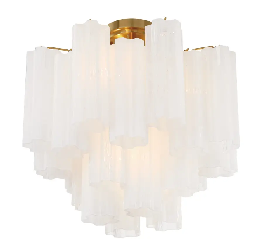 Stunning Mid-Century Statement Piece with Iconic Tronchi Glass Design - Image 82