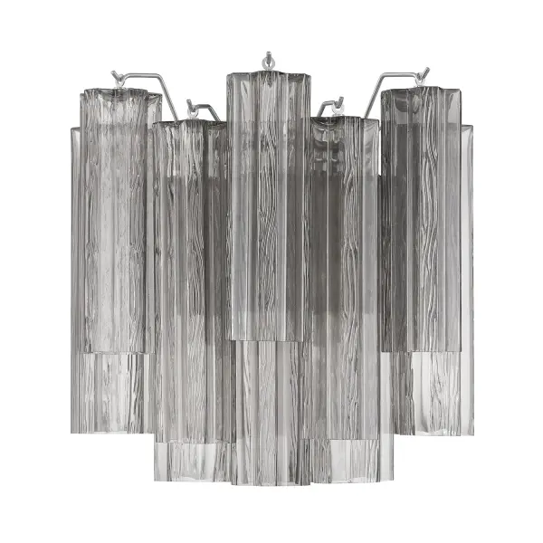 Addis 14.5" Wall Sconce in Polished Chrome with Autumn Glass - Image 23