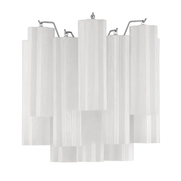 Addis 14.5" Wall Sconce in Polished Chrome with Autumn Glass - Image 30