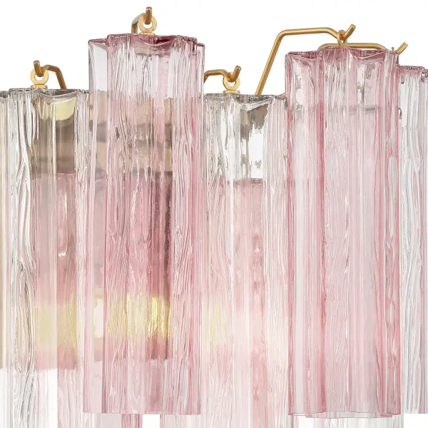 Addis 14.5" Wall Sconce in Polished Chrome with Autumn Glass - Image 41