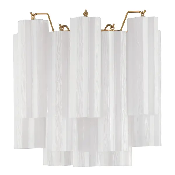 Addis 14.5" Wall Sconce in Polished Chrome with Autumn Glass - Image 73
