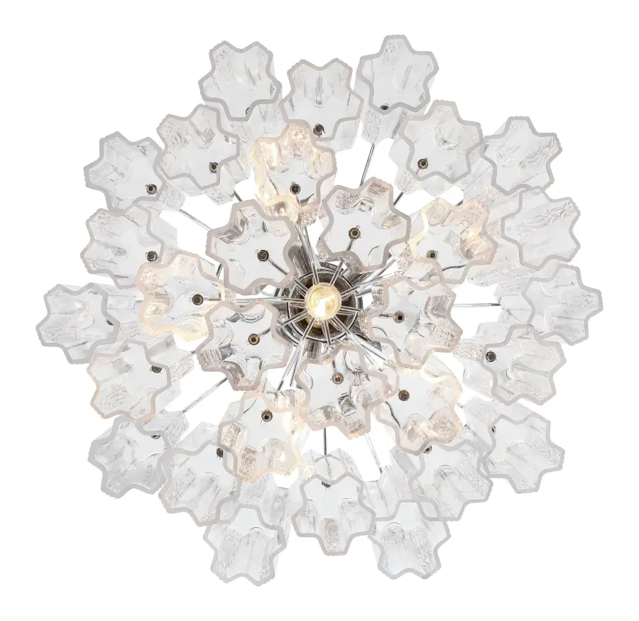 Addis 19.75" Chandelier in Aged Brass with Amber Glass - Image 18