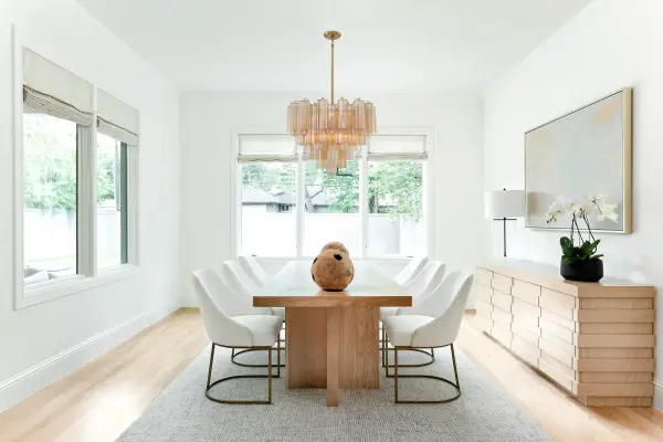 Addis 26.75" Chandelier in Aged Brass with Amber Glass - Image 58