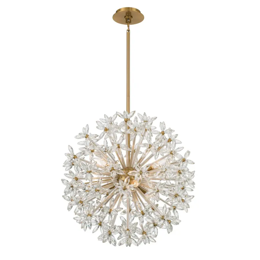 Adley 23.75" Crystal Chandelier - Image 1