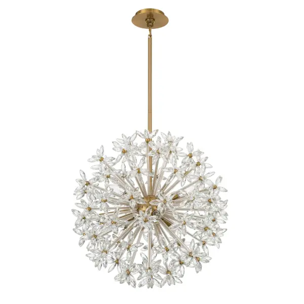 Adley 23.75" Crystal Chandelier - Image 2