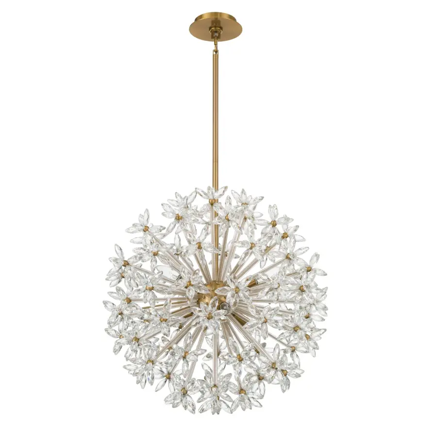 Adley 23.75" Crystal Chandelier - Image 2