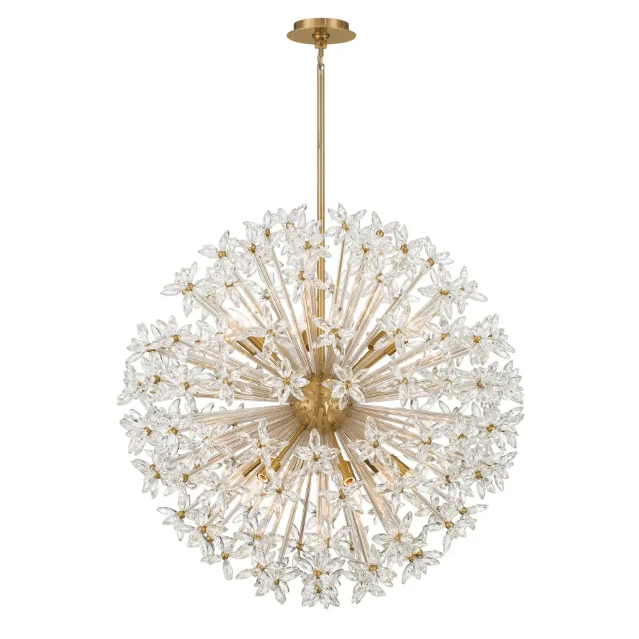 Adley 34" Crystal Chandelier - Image 3