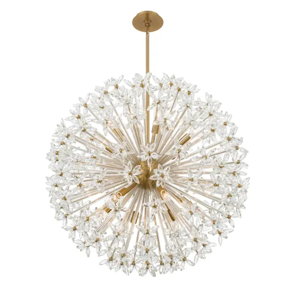 Adley 34" Crystal Chandelier - Image 4