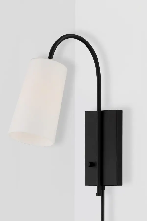 Alexa 5" Task Sconce in Matte Black - Image 17