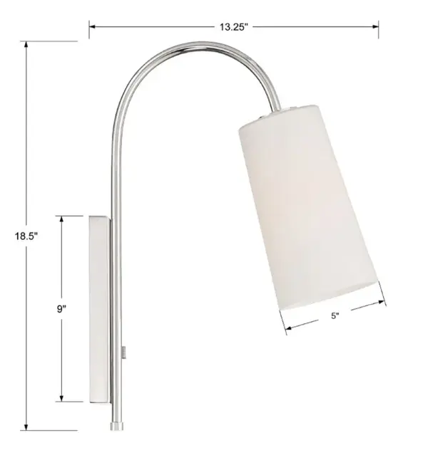 Alexa 5" Task Sconce in Matte Black - Image 27