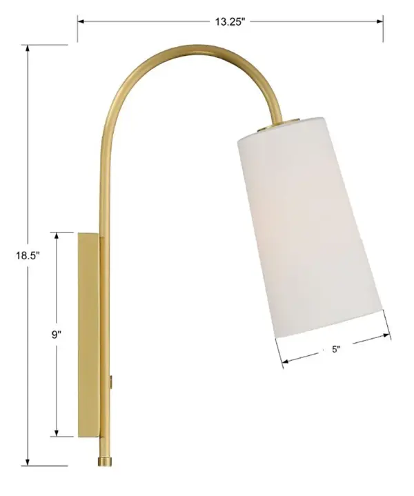 Alexa 5" Task Sconce in Matte Black - Image 8