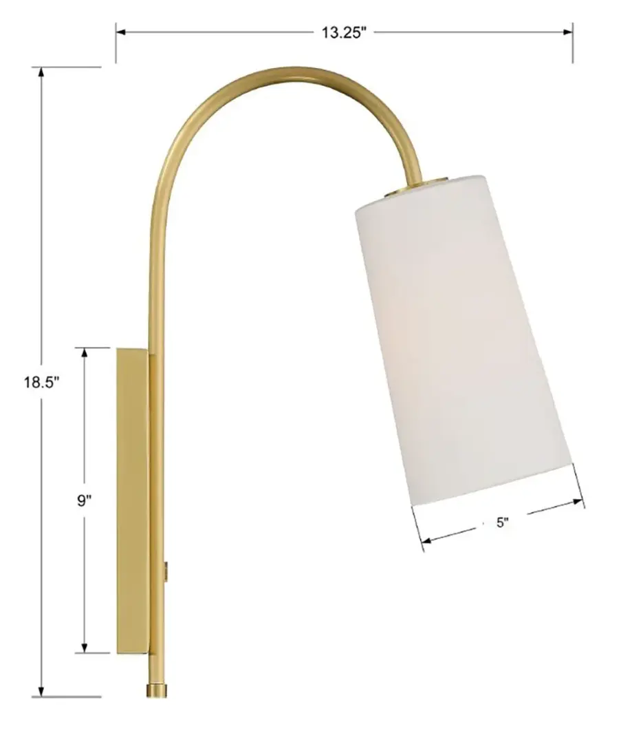 Alexa 5" Task Sconce in Matte Black - Image 8