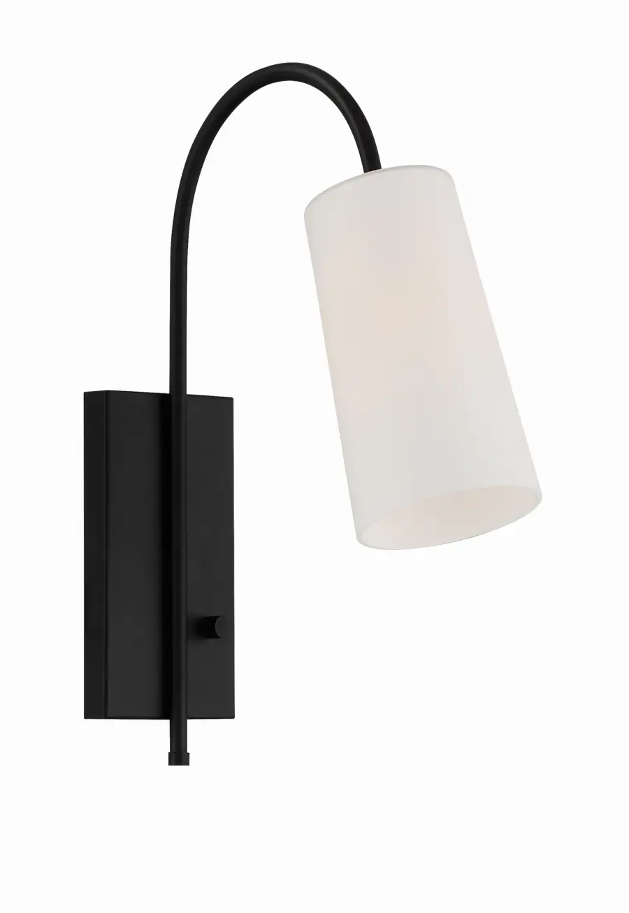 Alexa 5" Task Sconce in Matte Black - Image 10