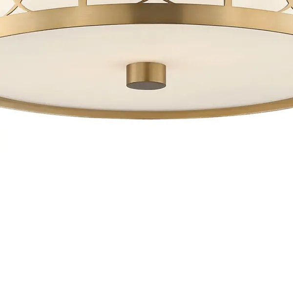 Anniversary 13.5" Flush Mount in Polished Nickel - Image 3