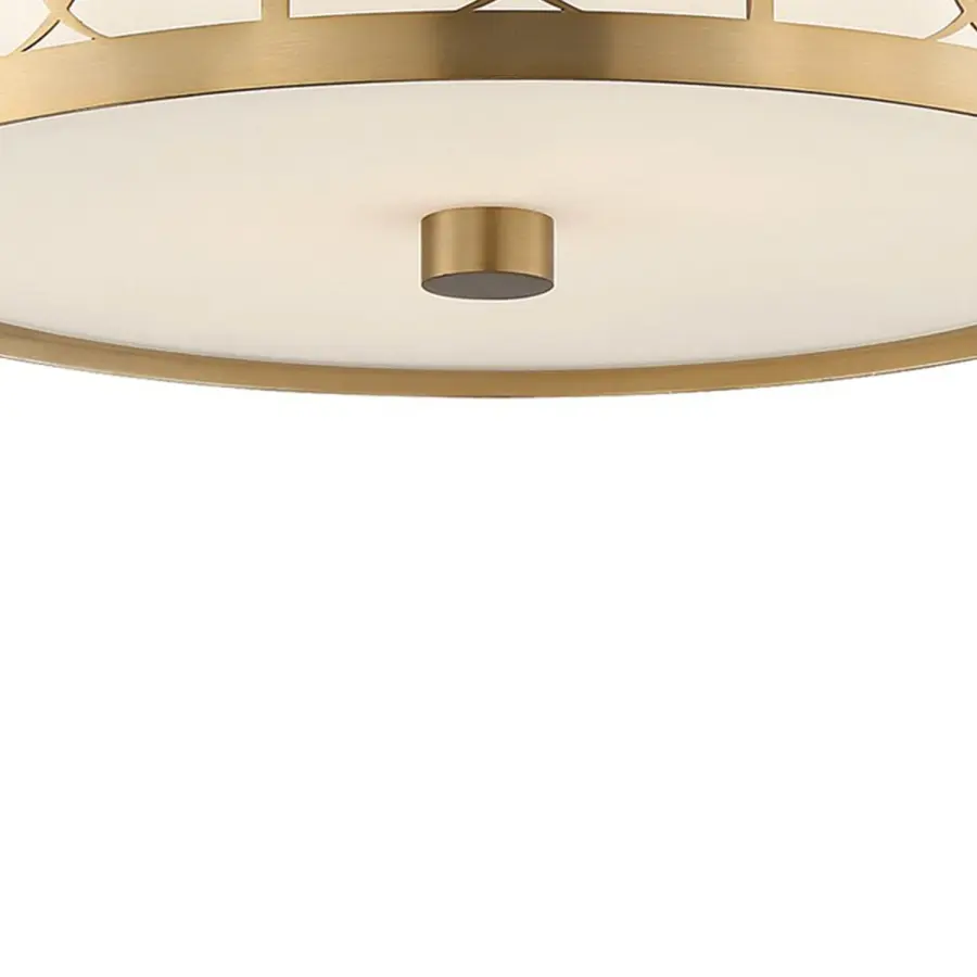 Anniversary 13.5" Flush Mount in Polished Nickel - Image 3