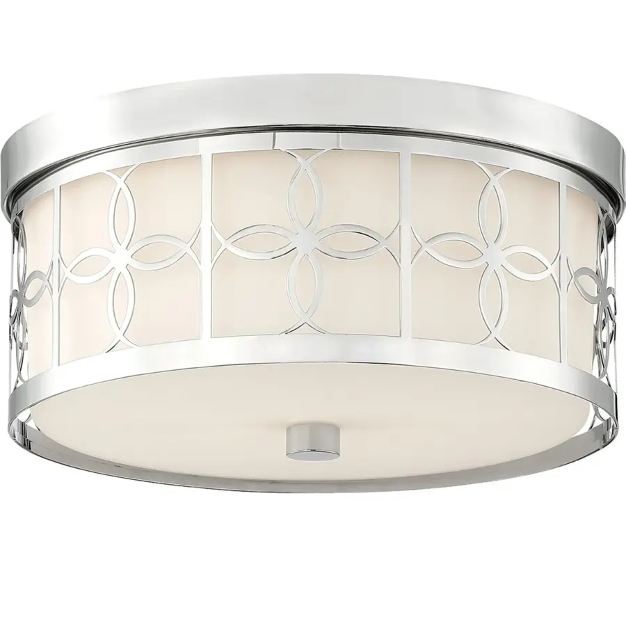 Anniversary 13.5" Flush Mount in Polished Nickel - Image 9