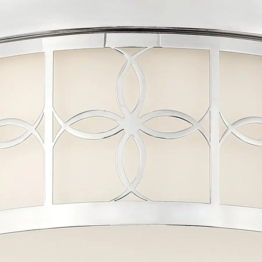 Anniversary 13.5" Flush Mount in Polished Nickel - Image 10