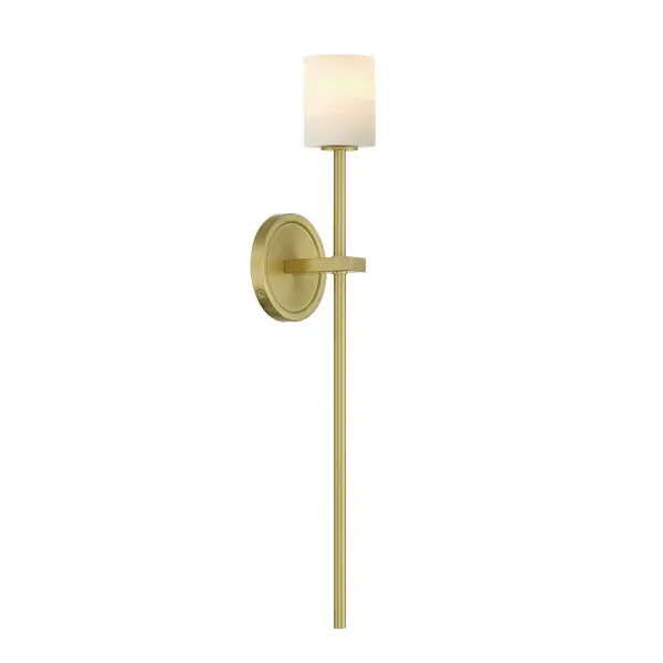 The Aragon LED Sconce combines minimalist industrial design with modern sophistication. Featuring hand-cut crystal globes and integrated dimmable LED technology, this versatile fixture offers upward or downward lighting flexibility.