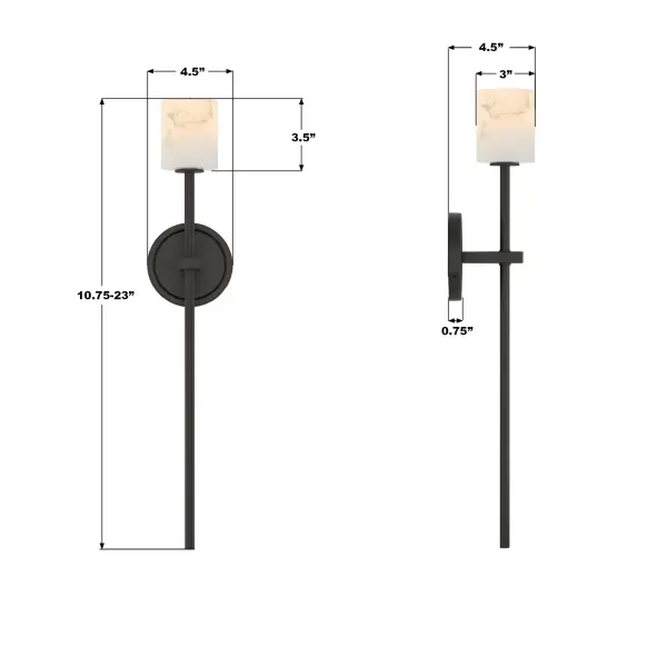Aragon 4.5" LED Sconce - Image 21