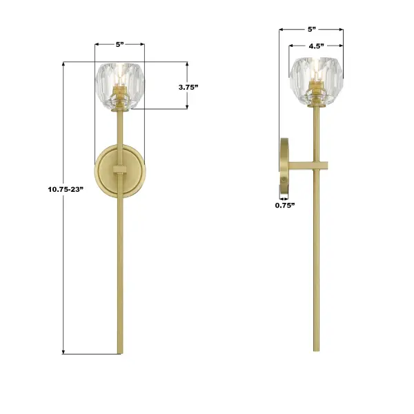 Aragon 4.5" LED Sconce - Image 10