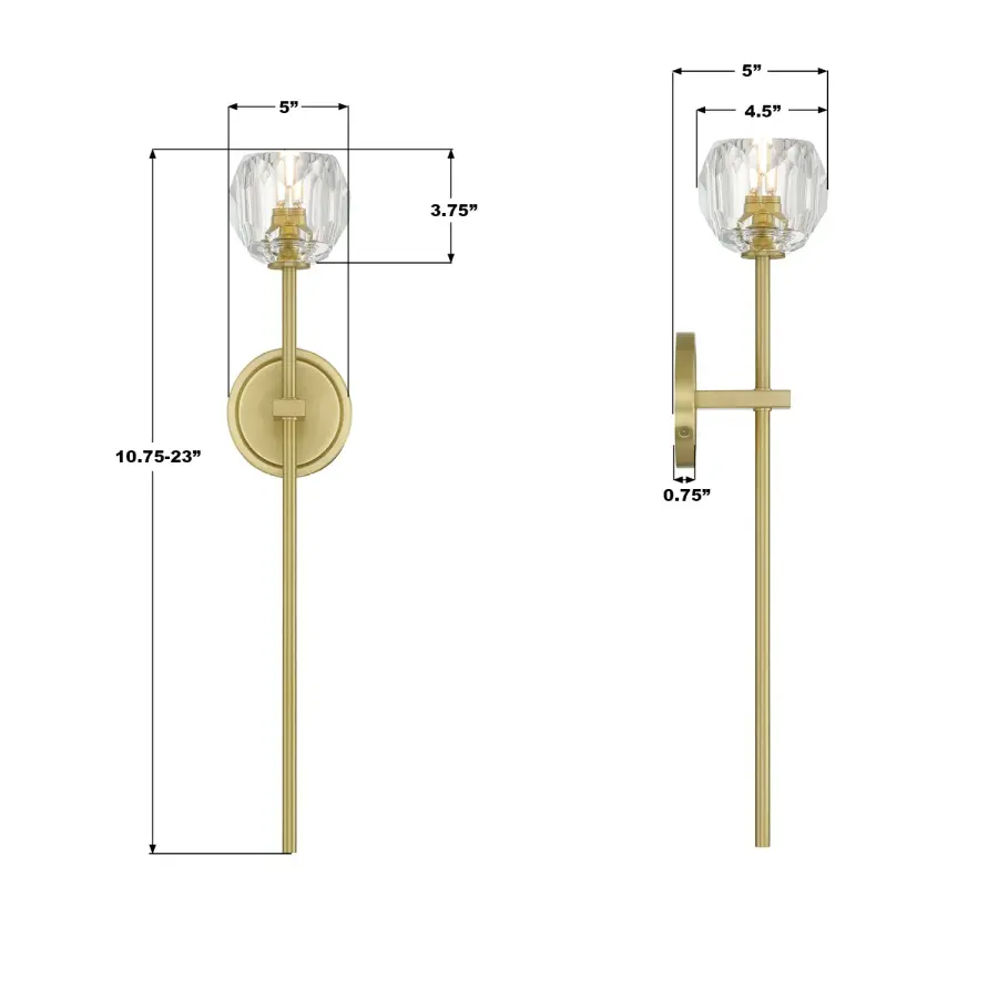 Aragon 4.5" LED Sconce - Image 10