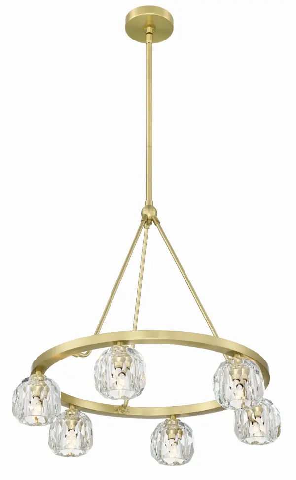 Aragon 24" LED Chandelier in Matte Black - Image 5
