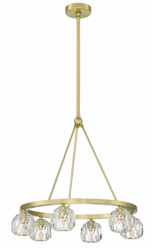 Aragon 24" LED Chandelier in Matte Black - Image 7