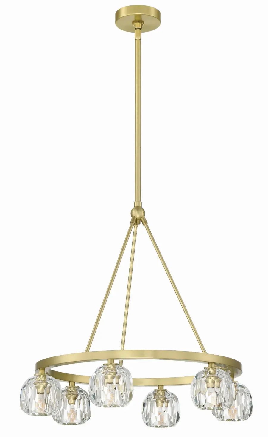 Aragon 24" LED Chandelier in Matte Black - Image 7