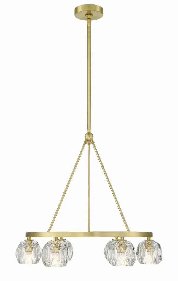 Aragon 24" LED Chandelier in Matte Black - Image 8
