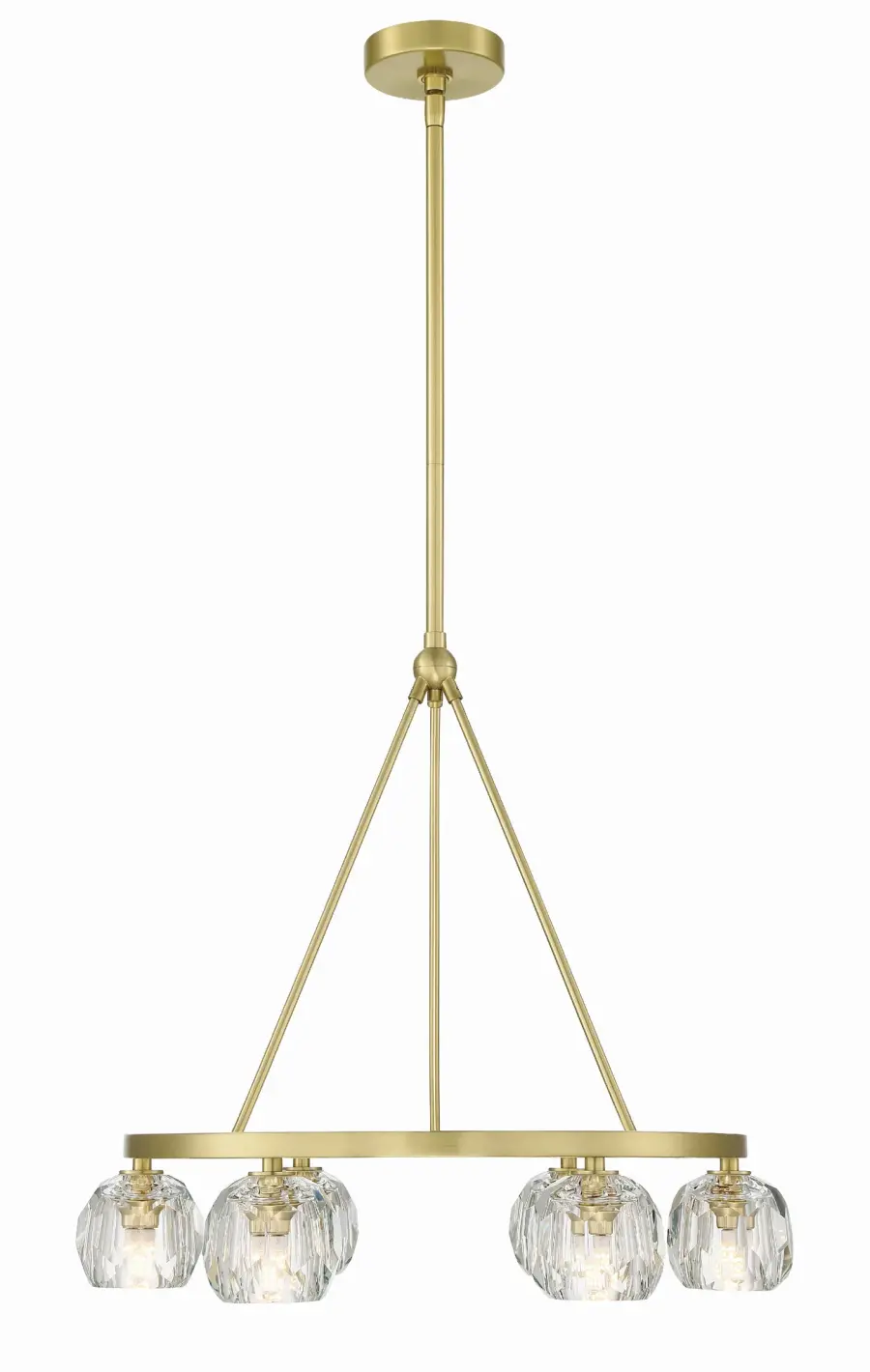 Aragon 24" LED Chandelier in Matte Black - Image 8