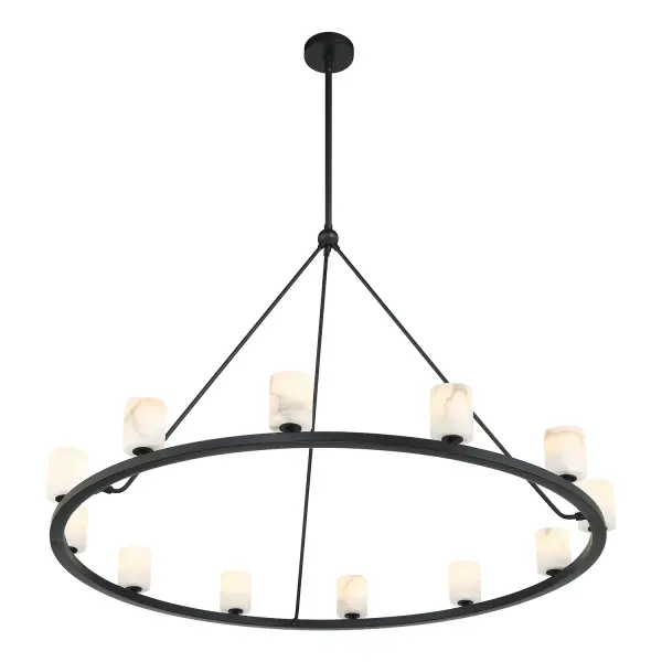 Statement Linear Chandelier with Industrial-Modern Elegance - Image 12