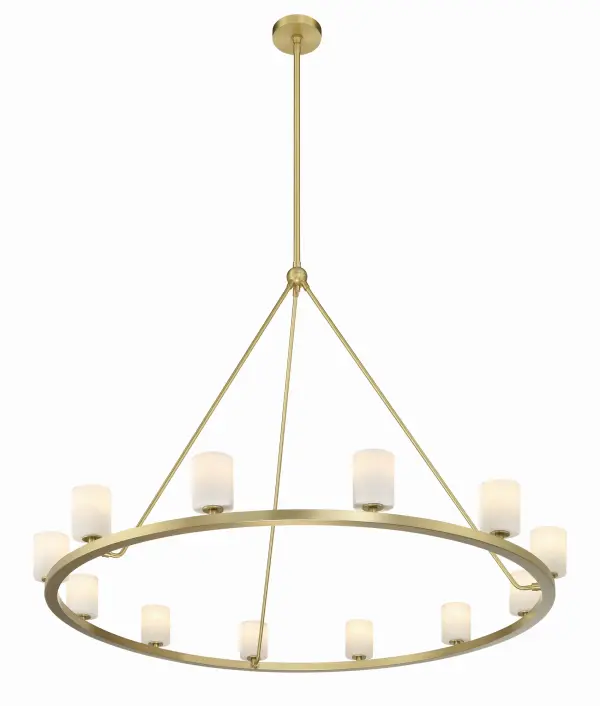 Statement Linear Chandelier with Industrial-Modern Elegance - Image 4