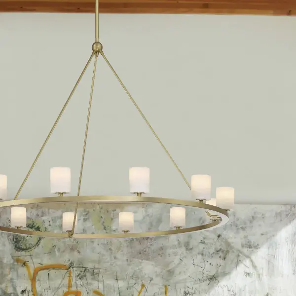Statement Linear Chandelier with Industrial-Modern Elegance - Image 6