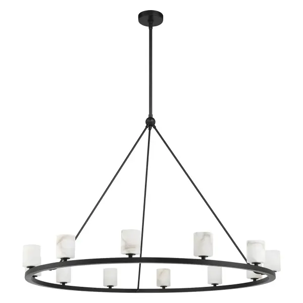 Statement Linear Chandelier with Industrial-Modern Elegance - Image 10