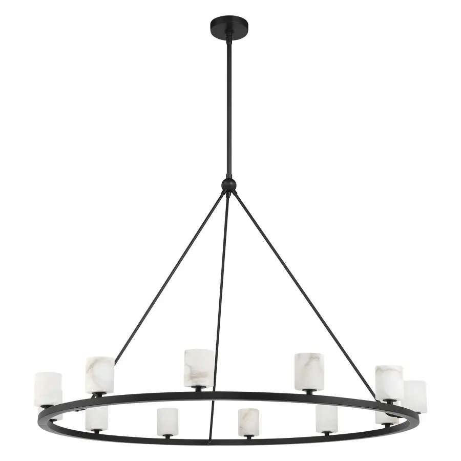 Statement Linear Chandelier with Industrial-Modern Elegance - Image 10