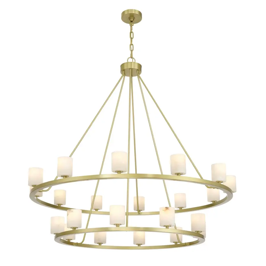 Statement-Making Industrial Modern Chandelier with Flexible Design - Image 1