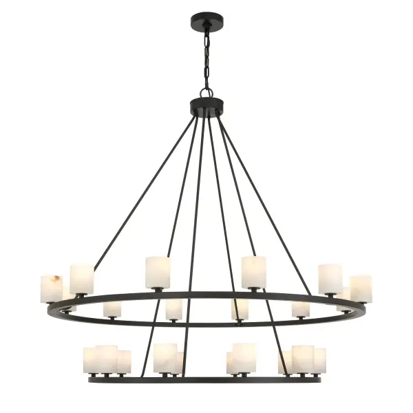 Statement-Making Industrial Modern Chandelier with Flexible Design - Image 11