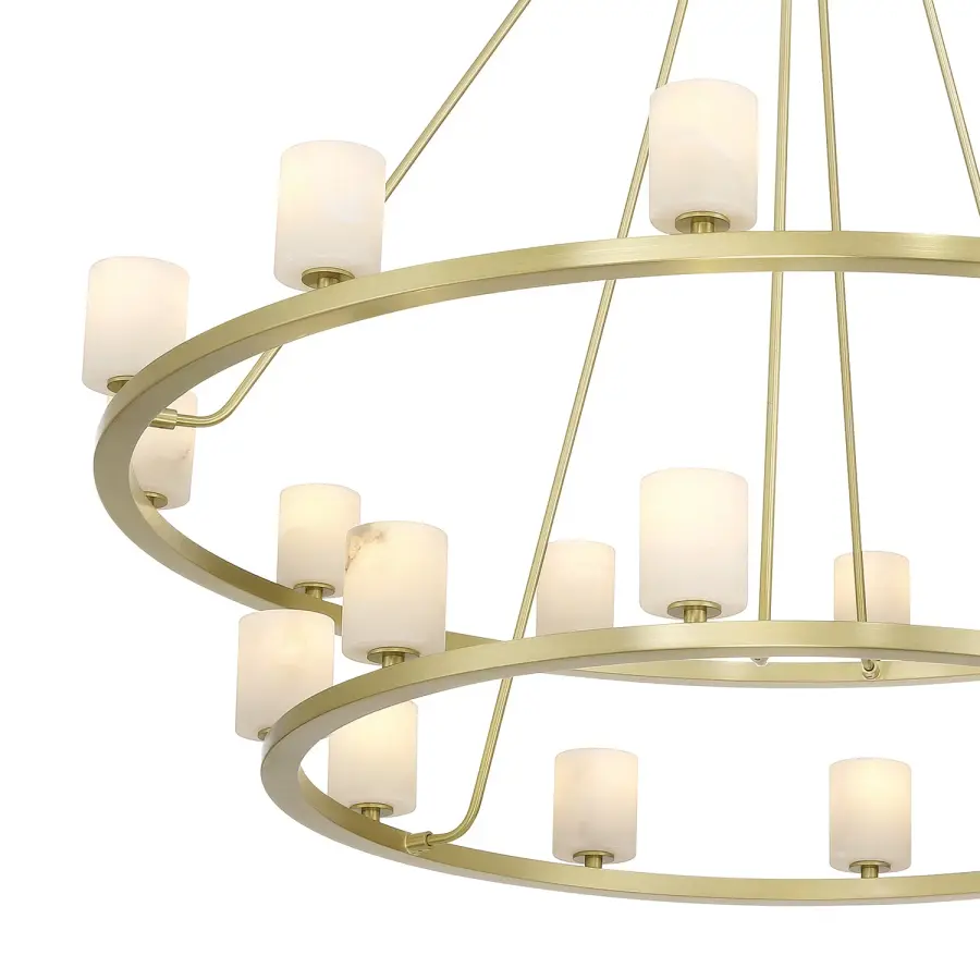 Statement-Making Industrial Modern Chandelier with Flexible Design - Image 5