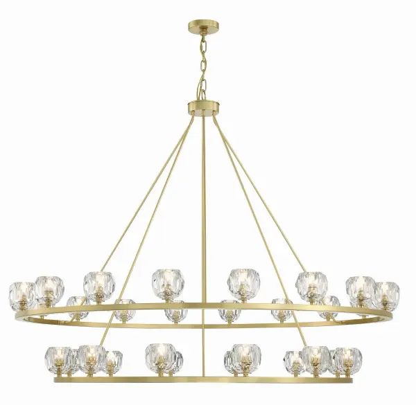 Statement-Making 60" Linear Chandelier with Industrial-Modern Elegance - Image 2