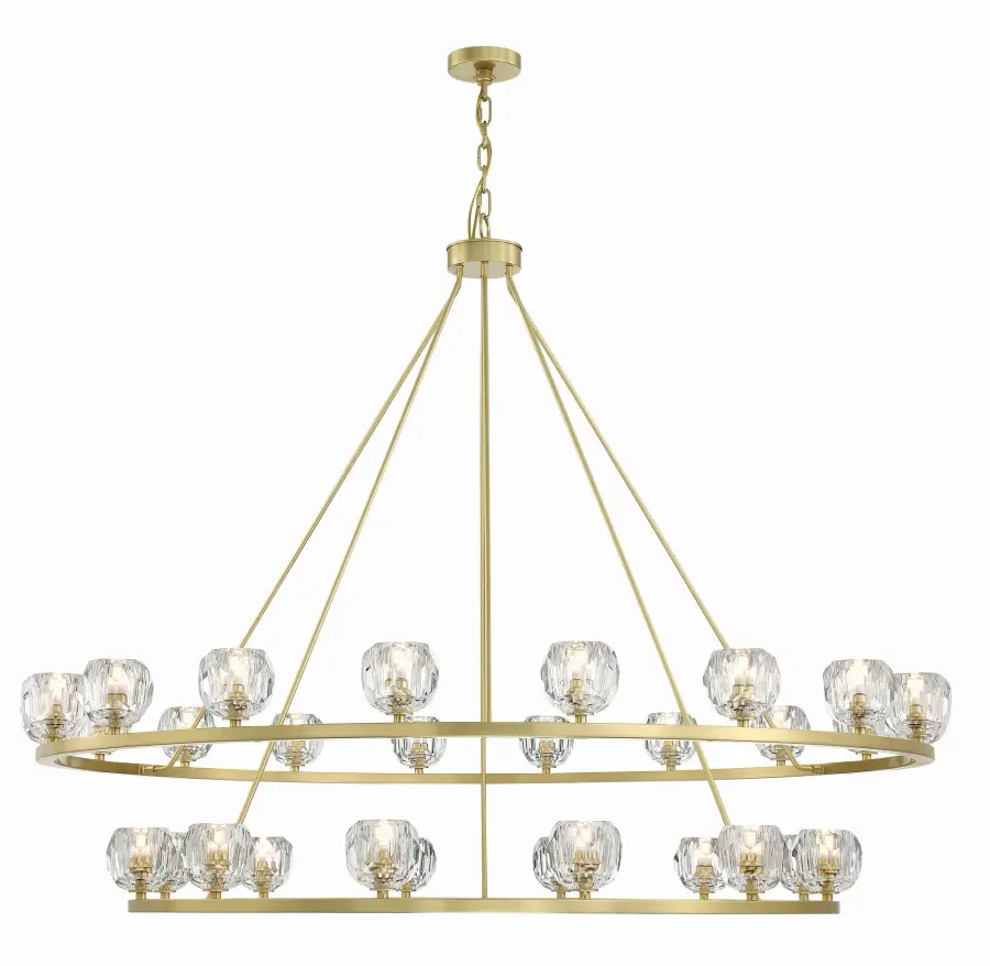 Statement-Making 60" Linear Chandelier with Industrial-Modern Elegance - Image 2