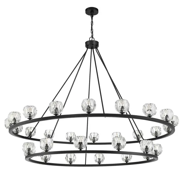 Statement-Making 60" Linear Chandelier with Industrial-Modern Elegance - Image 15