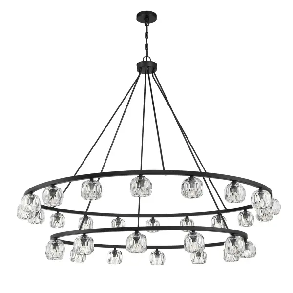 Statement-Making 60" Linear Chandelier with Industrial-Modern Elegance - Image 19