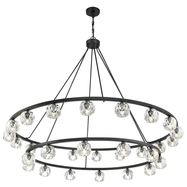Statement-Making 60" Linear Chandelier with Industrial-Modern Elegance - Image 20