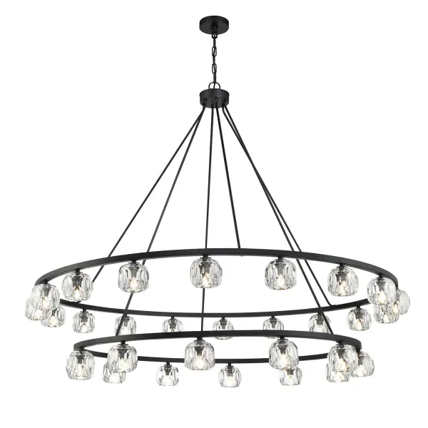 Statement-Making 60" Linear Chandelier with Industrial-Modern Elegance - Image 21