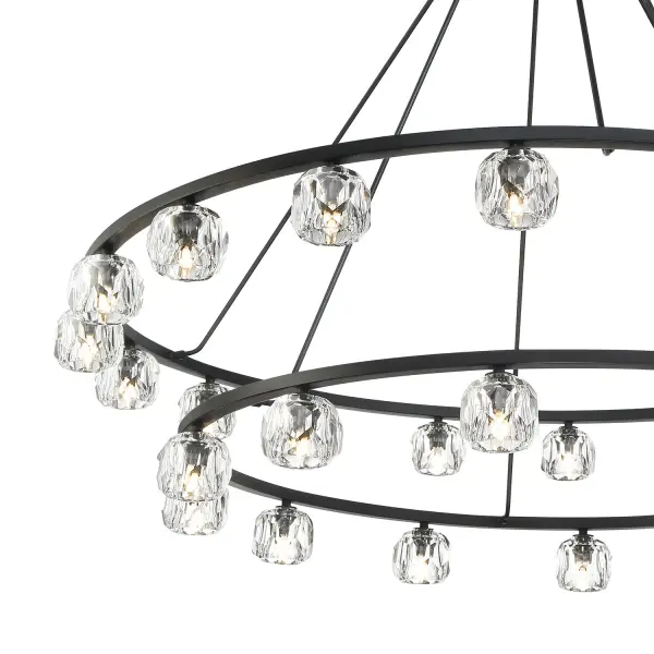 Statement-Making 60" Linear Chandelier with Industrial-Modern Elegance - Image 22