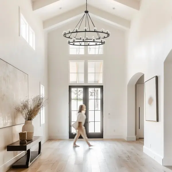 Statement-Making 60" Linear Chandelier with Industrial-Modern Elegance - Image 23