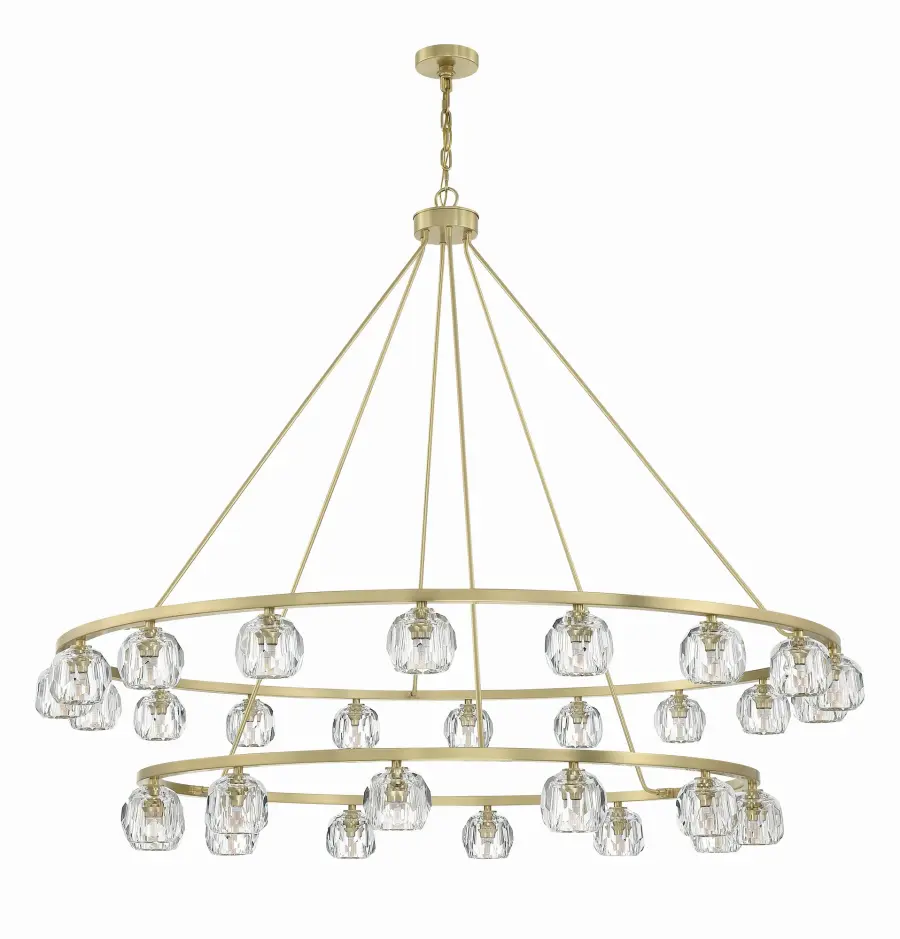 Statement-Making 60" Linear Chandelier with Industrial-Modern Elegance - Image 6