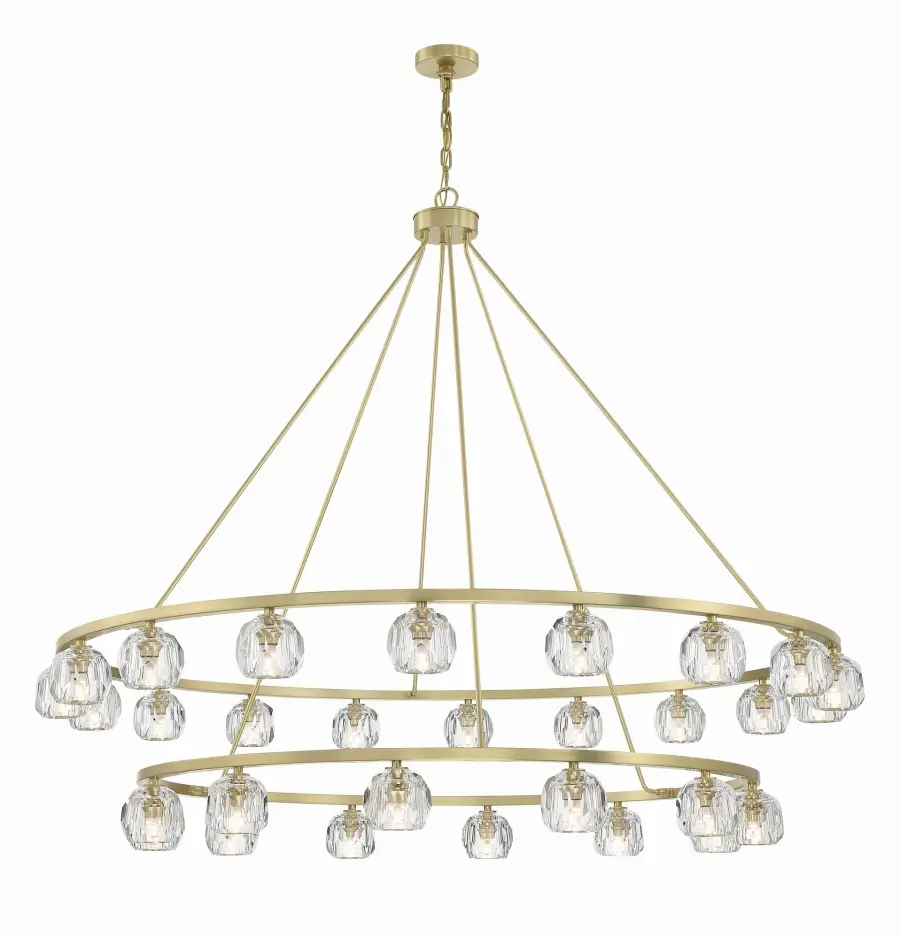 Statement-Making 60" Linear Chandelier with Industrial-Modern Elegance - Image 7