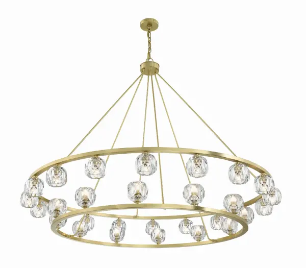 Statement-Making 60" Linear Chandelier with Industrial-Modern Elegance - Image 9