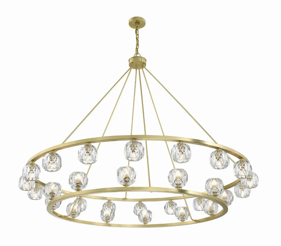 Statement-Making 60" Linear Chandelier with Industrial-Modern Elegance - Image 9